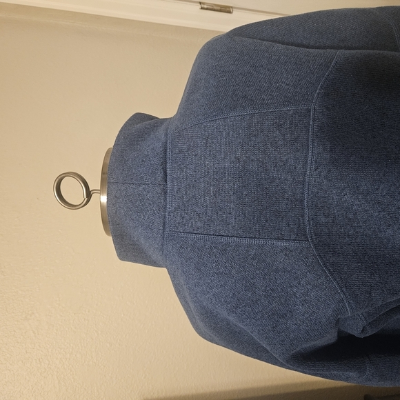 L.L. Bean Blue Zip Up Sweater with Plush Fleece - Picture 4 of 5